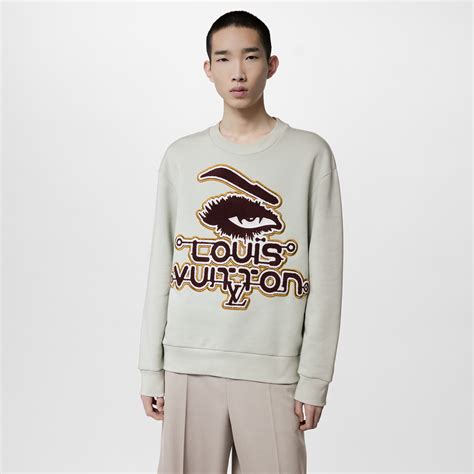 louis vuitton sweatshirt men's|Embroidered Cotton Sweatshirt .